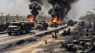 Just Arrived in Donbask Today, Advanced US Tanks Kill 1,300 Russian Soldiers, Arma 3
