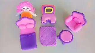 DIY how to make furniture set mini bed table with dressing table #vairalvideo