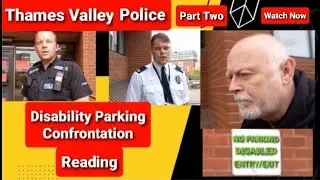Disability Parking Confrontation at Reading Police Station
