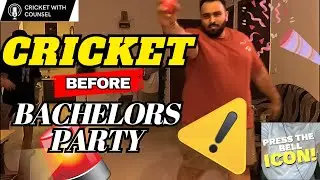 Indoor Cricket Chaos Before the Bachelor&rsquo;s Party Begins 🎉🏏