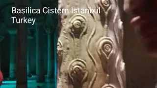 Basilica Cistern Istanbul Turkey/Water storage system for the Great Palace of Constantinople