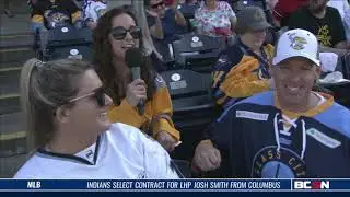 Walleye Fans Pack Fifth Third Field for Watch Party