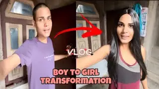 Boy to Girl Transformation | Mummy Ka Reaction Dekho 😱 | New Wig Reveal