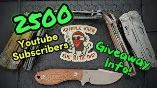 🚨 Подробности GAW для 2500 подписчиков! | Все призы + условия участия + расписание трансляций 🔪