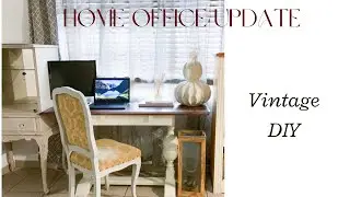 Home office update with Vintage pieces