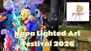 Napa Lighted Art Festival 2025