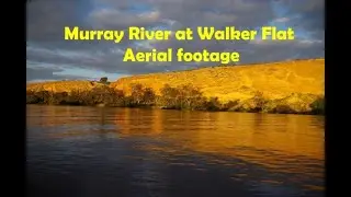 Murray River at Walker Flat by drone - October 2022