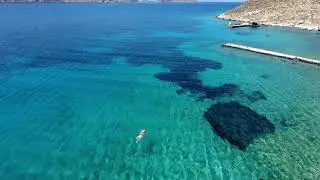Swimming Korcula Islands - Croatia