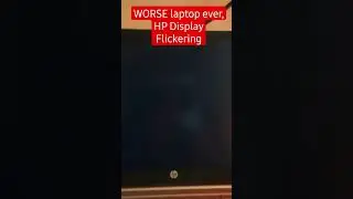 HP display flickering issue, worse support ever, replace mother board twice