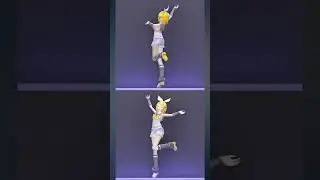 [Blender] Powerful girl&rsquo;s short dance