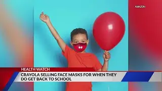 Crayola to offer colorful coronavirus masks for school kids