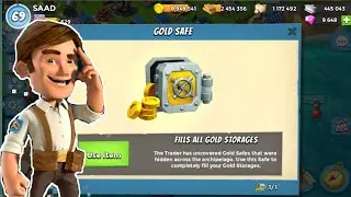 How to Use Gold Safe in Boom Beach | Gold Safe|Use Classified Iteam | Boom Beach