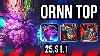 ORNN vs XIN ZHAO (TOP) | KR Diamond | 25.S1.1