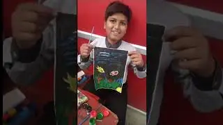 Art competition conducted by SBI life IN Saviour Invention Academy,