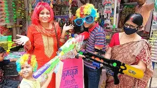 Holi ki Pichkari hai ki..😂|| Holi Shopping vlog