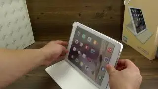 ОБЗОР: Шикарный Кожаный Чехол-Подставка для iPad Air 2 