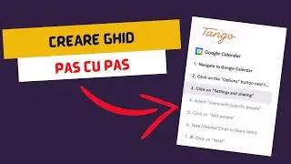 CEA MAI BUNA metoda de a crea ghiduri in Doar Cateva Secunde