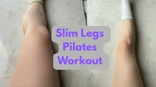 3min Slim Legs, Thin Thighs and Calves Pilates Workout ~ That Actually Works ‼️#legworkout #pilates 