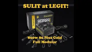 Full Modular PSU! SEGOTEP GP900G 800w 80Plus Gold Power Supply (Unboxing) *Philippines*