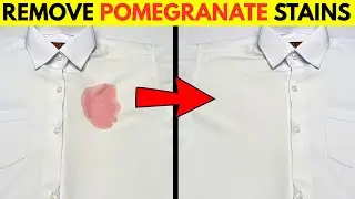 Best Way to Remove Dried Pomegranate Stains from Clothes Whether Colored Or White