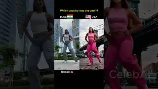 Wow India vs World 😮 ft. @BeatsWithHarnidh   #bollywood  #dance  #ai