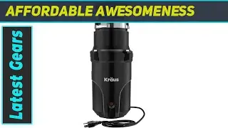 KRAUS WasteGuard Continuous Feed Garbage Disposal: A Game Changer for Your Kitchen!
