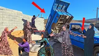 Nazgoli vs. Tahereh: A Disaster on the Brink of Marriage or Home? Time's Struggle for Life.🚛🏠