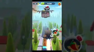 Talking Tom Gold Run Agent Tom vs Raccoons Boss Fight Funny Race Android Gameplay #Short #TalkingTom