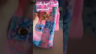 Lilly bag!! *Not sponsored*😱😱😱😱😱#shorts #subscribe #smallyoutuber #cruise #lillypulitzer