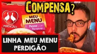 Provando Linha MEU MENU da Perdig&atilde;o (Macarr&atilde;o Congelado)
