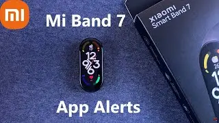 Как включить оповещения приложений на Xiaomi Smart Band 7 | Mi Band 7