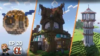 Flying Pufferfish, Lighthouse and Bakery, Alphacraft Season 5 Episode 20