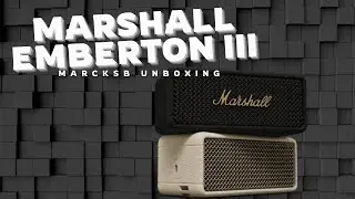 BOCINA MARSHALL EMBERTON III 2025 - UNBOXING /REVIEW