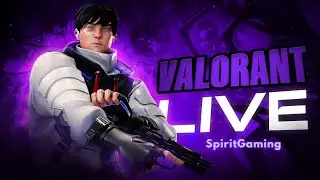 Valorant firse marega muje derank to silver  🔴 SpiritGaming Live