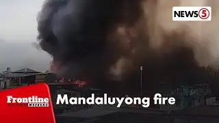 Sunog, sumiklab sa isang residential area sa Brgy. Addition Hills, Mandaluyong | Frontline Weekend