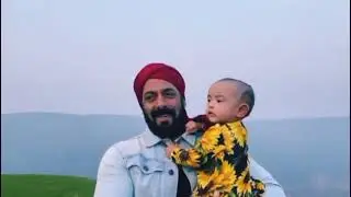 Salman khan enjoying with baby Ayat#Salmankhan