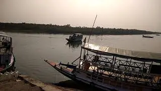 Matla river at sundarban
