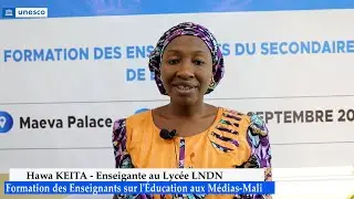 Formation de 25 Enseignants sur Education aux Médias et Information by UNESCO Mali 2024
