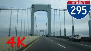 ⁴ᴷ Throgs Neck Bridge northbound [4K VIDEO]