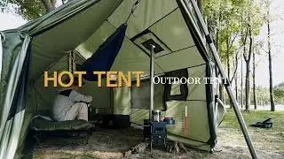RedCamp Large Hammock Hot Tent With Stove Jack