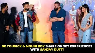 Nikunj Lotia aka Be YouNick, Mouni Roy Spill Secrets of Working with Sanjay Dutt!