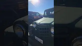 guaranteed, best advertisement yet! 1952/53? flat fender Willy's Jeep FITW #4x4 #gearheadreview