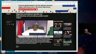 Muhammadu Buhari on the Nigerian  Special Anti-Robbery Squad (SARS) police force