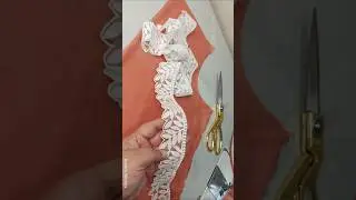 😱 lace se banaya Maine itna sunder design #shorts