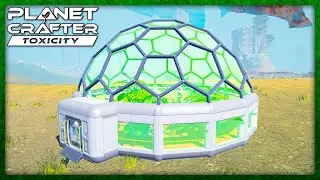 Die ersten Schmetterlige fliegen in der Kuppel #224 ❄ Planet Crafter Deutsch 4K