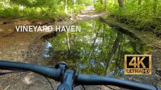 MV Bike Ride Big Deep Puddle Almost Got Stuck MVVACATION.com [4K]