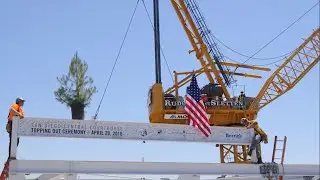 San Diego Courthouse Topping Out Ceremony | Brewer Crane & Rigging