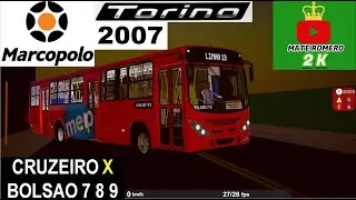 PBS RETURNS! |Marcopolo Torino 2007 | Linha 13 - Bolsao Map