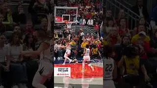 Caitlin Clark's Dime to Aliyah Boston from Past Halfcourt is State Farm Assist of the Game 👀