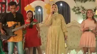 merdu suara Bunda Cantik, Bedentum cover lagu Kabut Biru..OT RADIBA Music Show Rantau Panjang Ilir